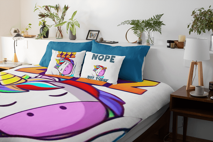 NOPE Pillow - One Side Print product image (2)