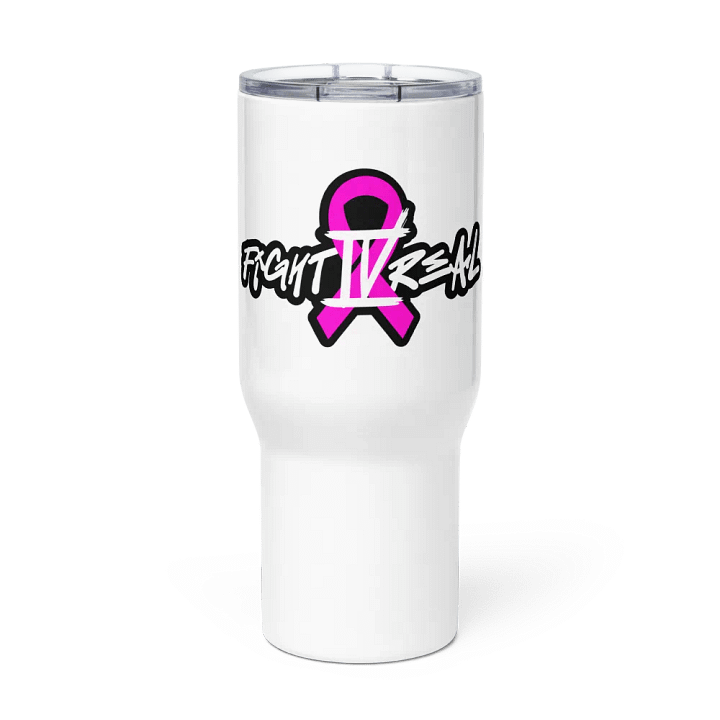 Breast Cancer Awareness Travel Mug With Handle product image (1)