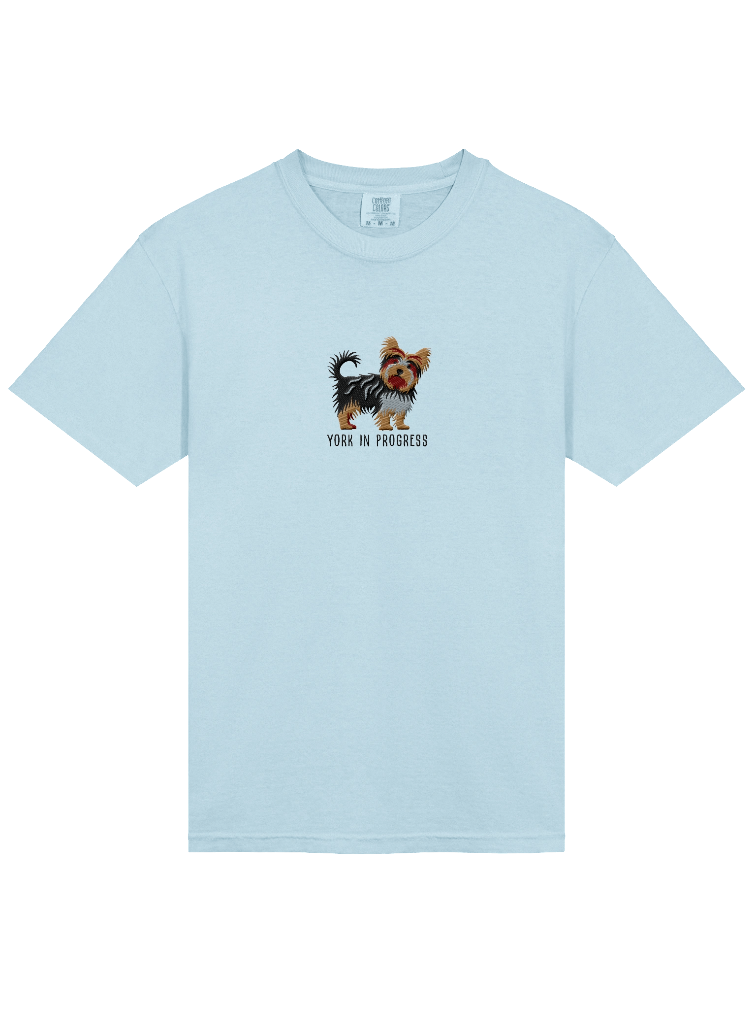 York in Progress T-Shirt(Embroidered) of a Yorkshire Terrier product image (53)