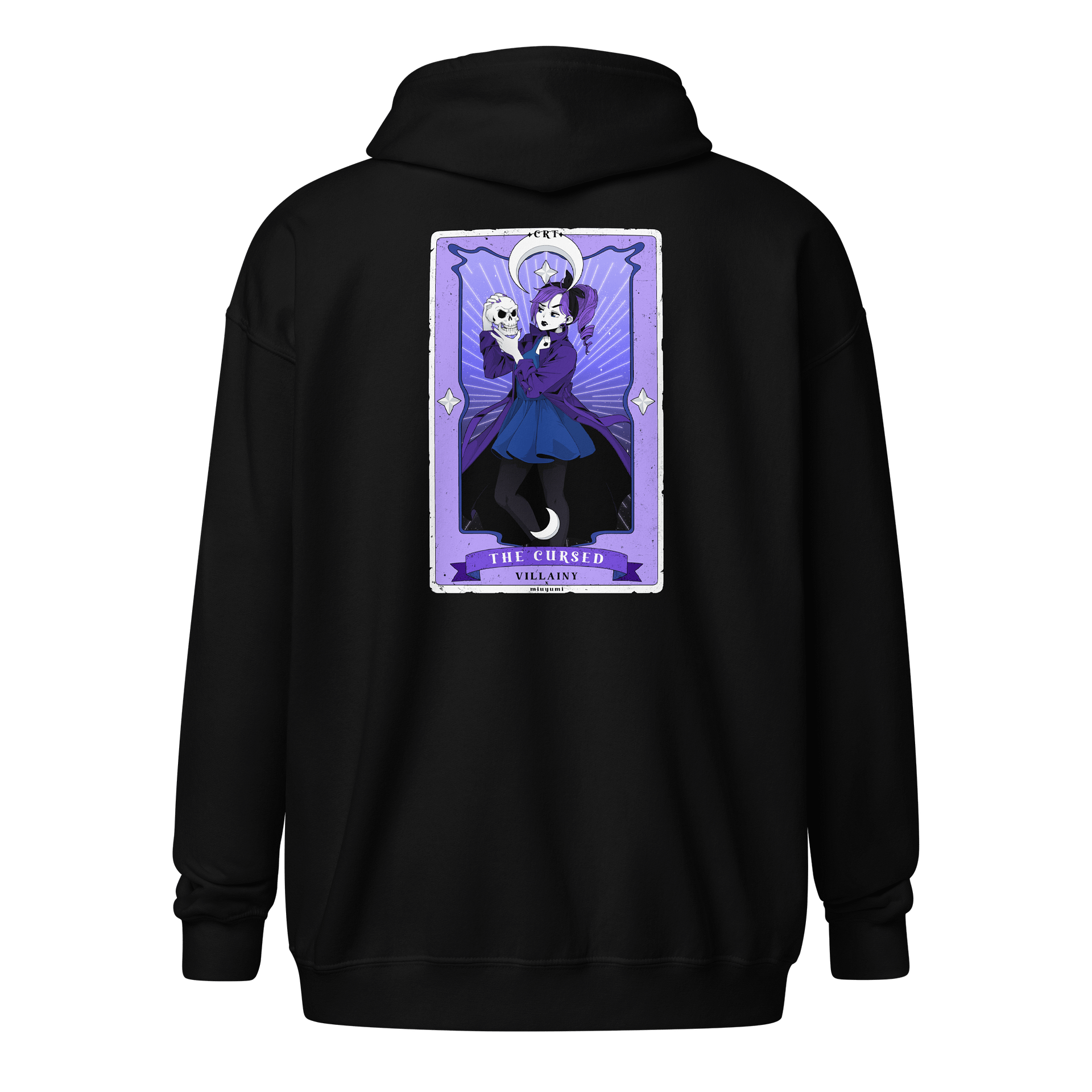 The Cursed Tarot Card Zipped Hoodie | VillainyVS product image (7)