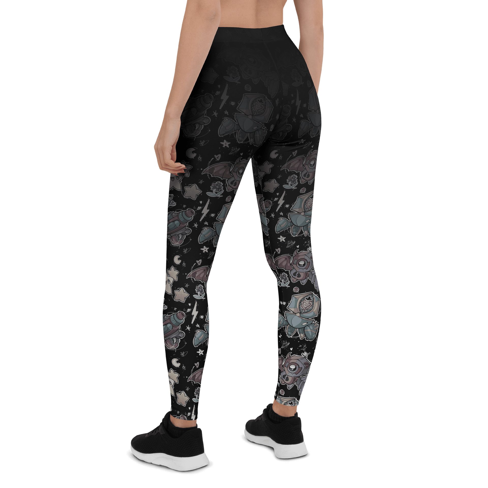 Whimsical Wonders Retro All-Over Print Leggings product image (3)