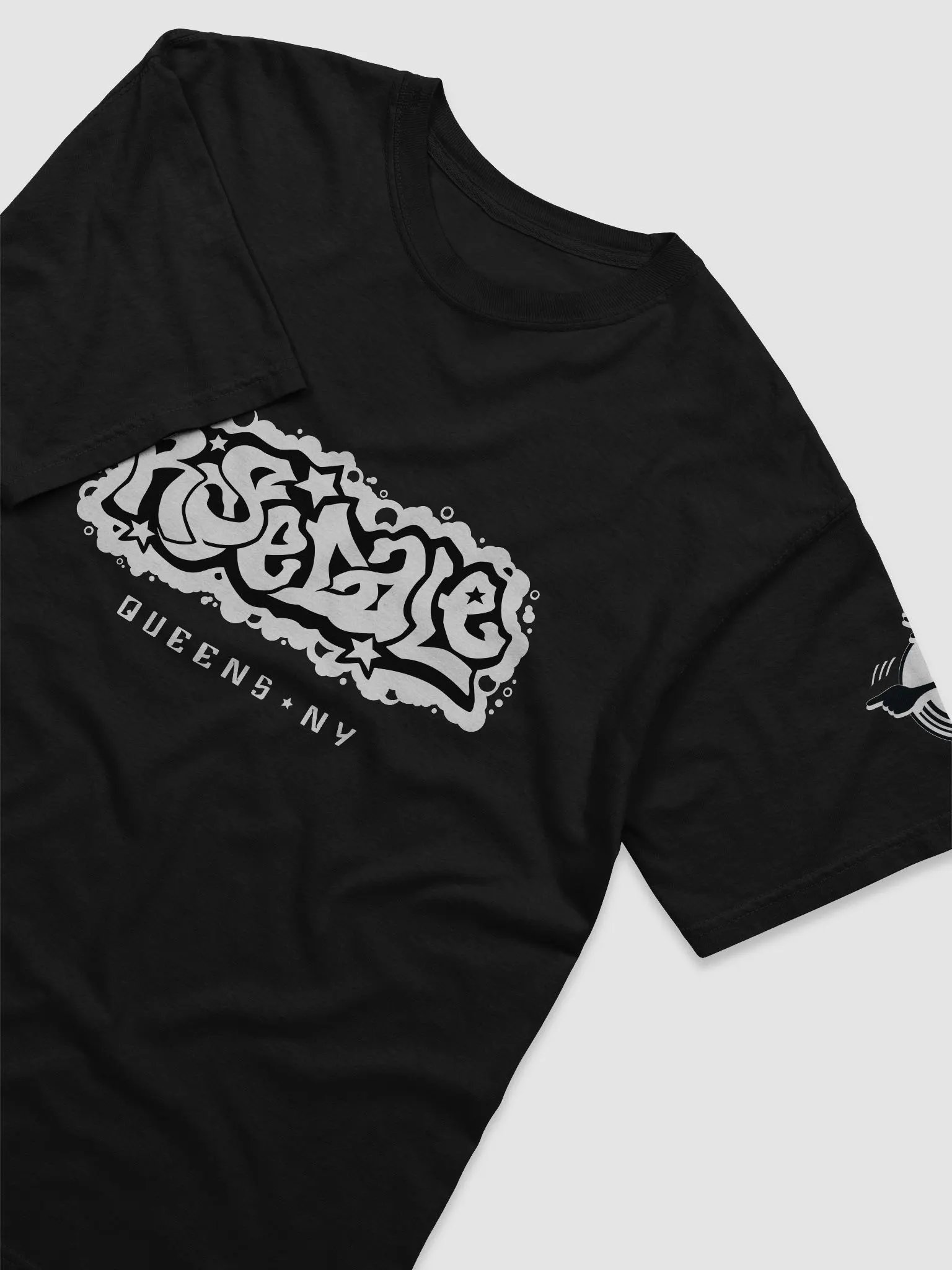 Rosedale, Queens - White Lettering - T-Shirt product image (3)