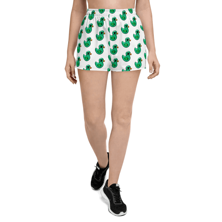 Rubber Ducky All-Over Print Athletic Shorts product image (1)