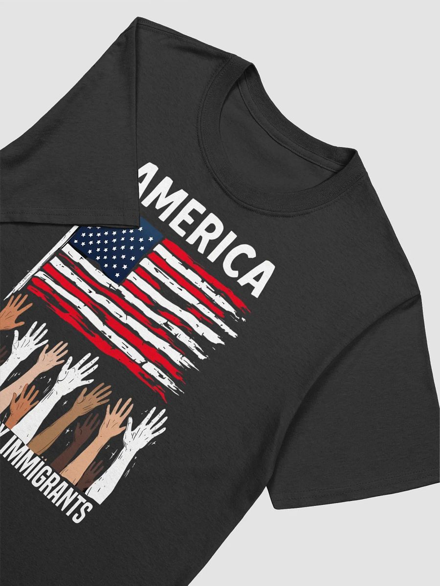 America Was Built by Immigrants Diversity Immigration Rights T-Shirt product image (6)