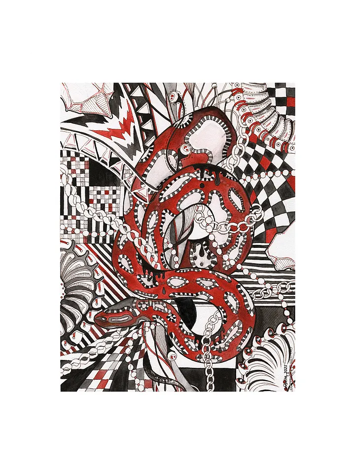Serpent - Original Art Print product image (1)