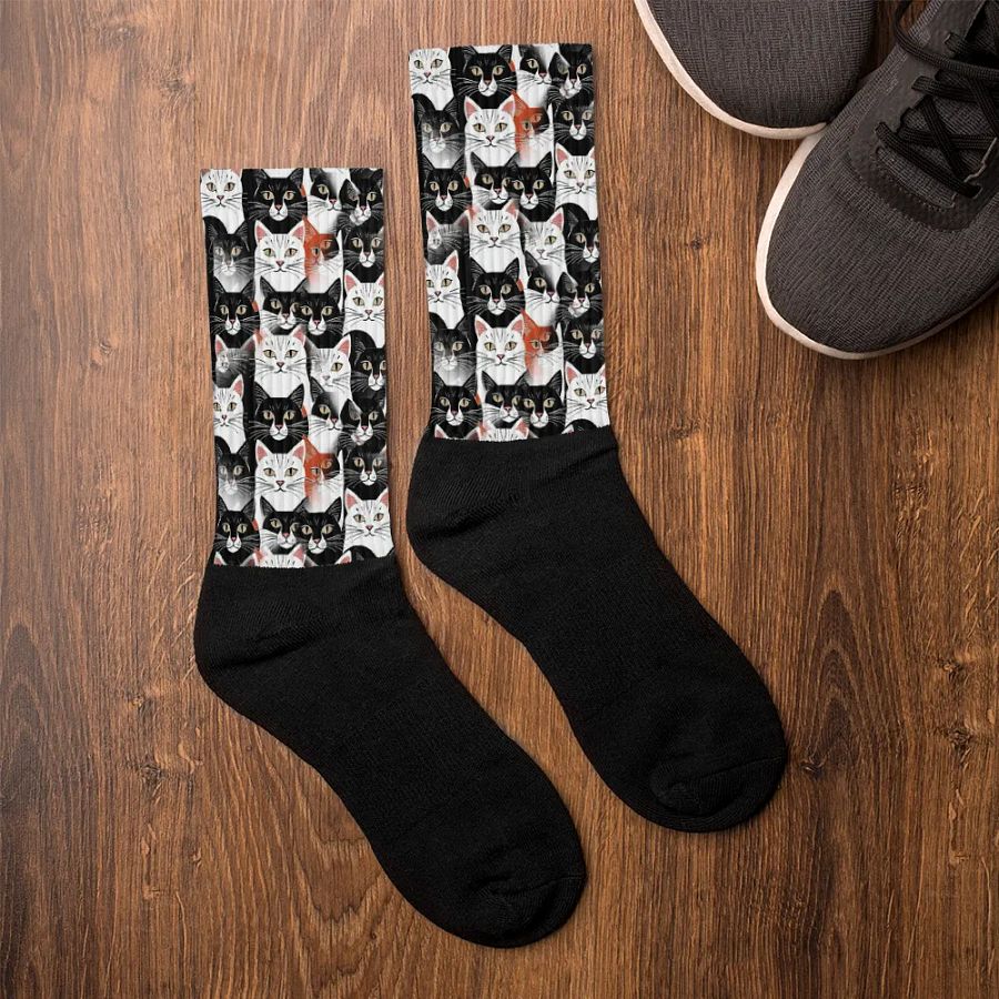 Katz Katz Katz Black Foot Socks product image (6)