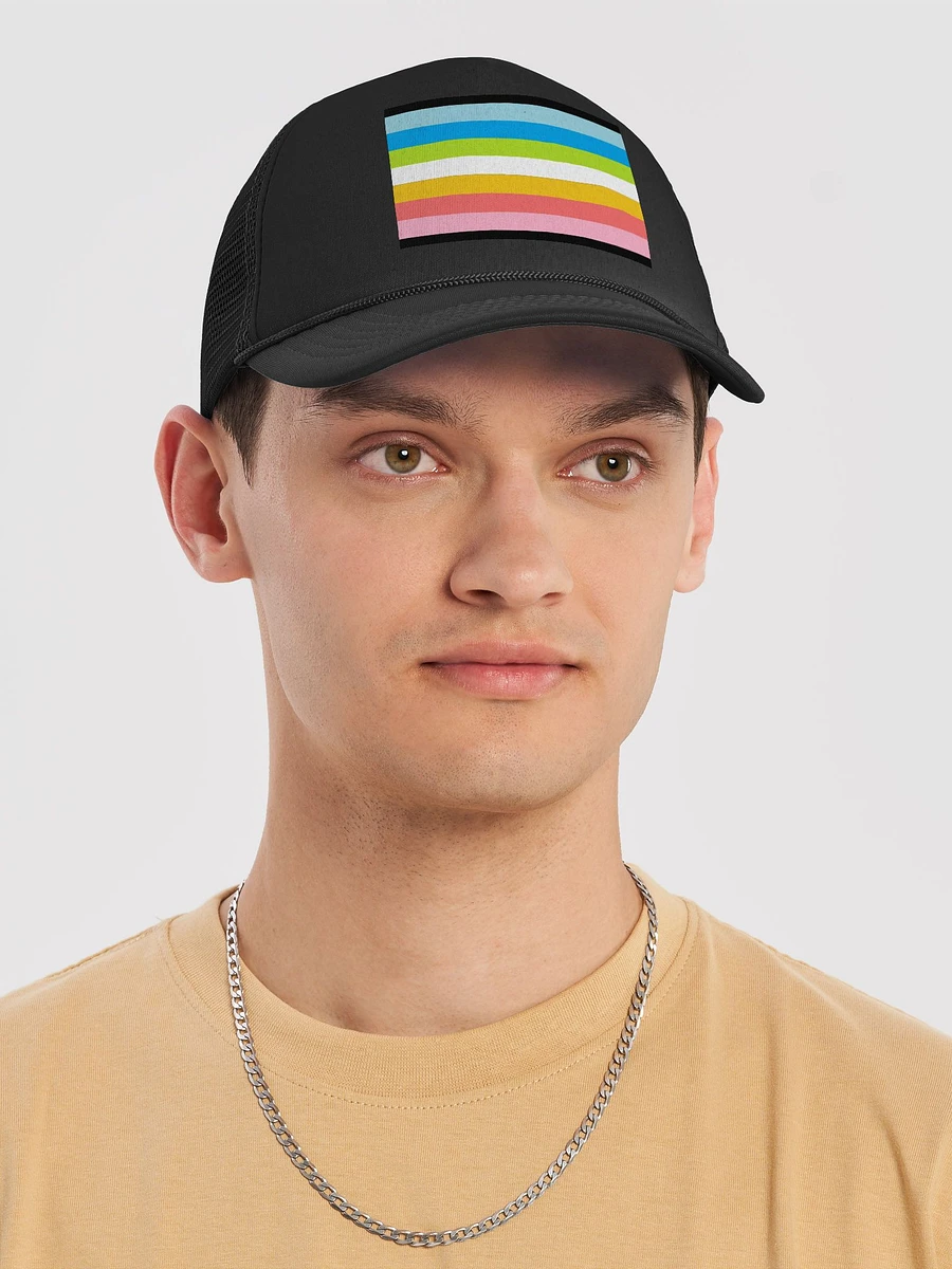 Queer Pride Flag - Foam Trucker Hat product image (5)