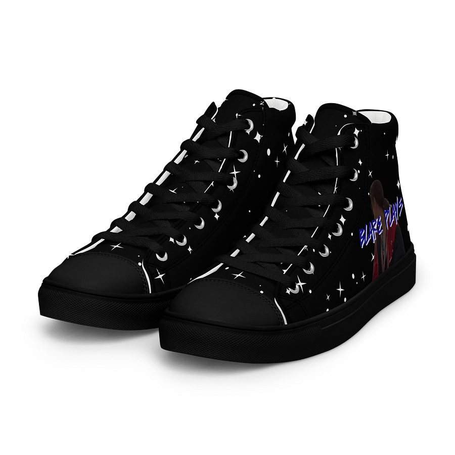 Classic Vibes Men's High Top Canvas Shoes product image (9)
