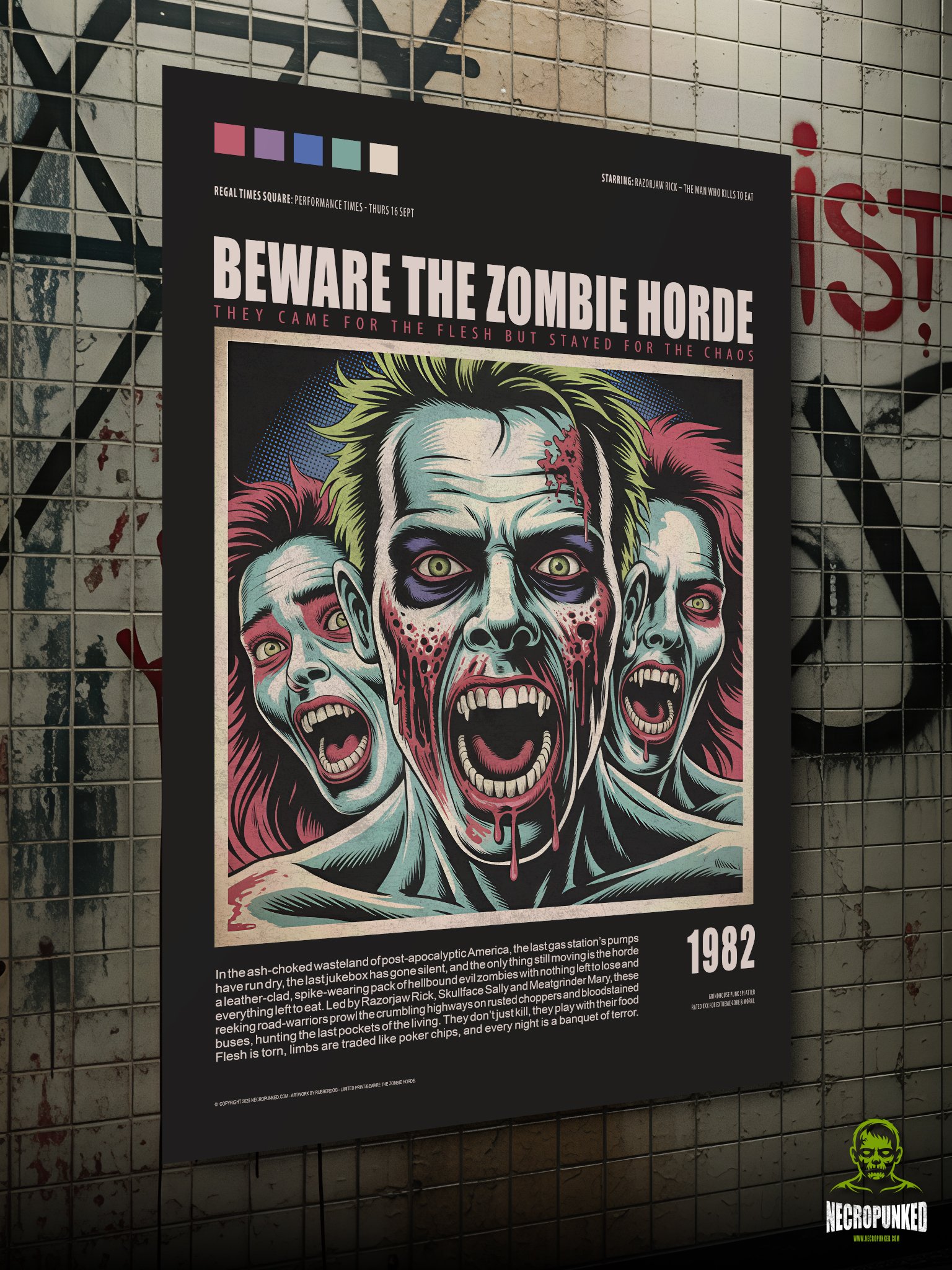 Beware the Zombie Horde product image (3)