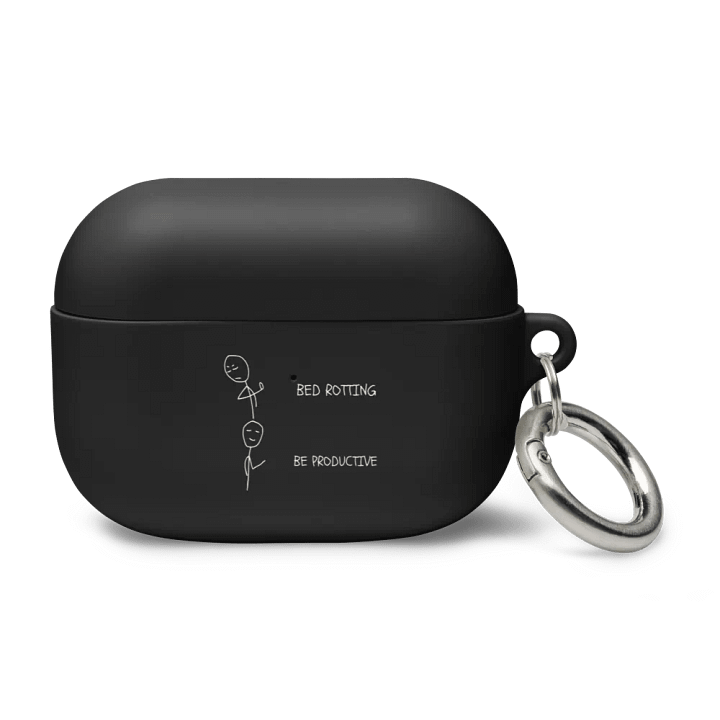 Bed Rotten vs Be Productive AirPods Case product image (2)