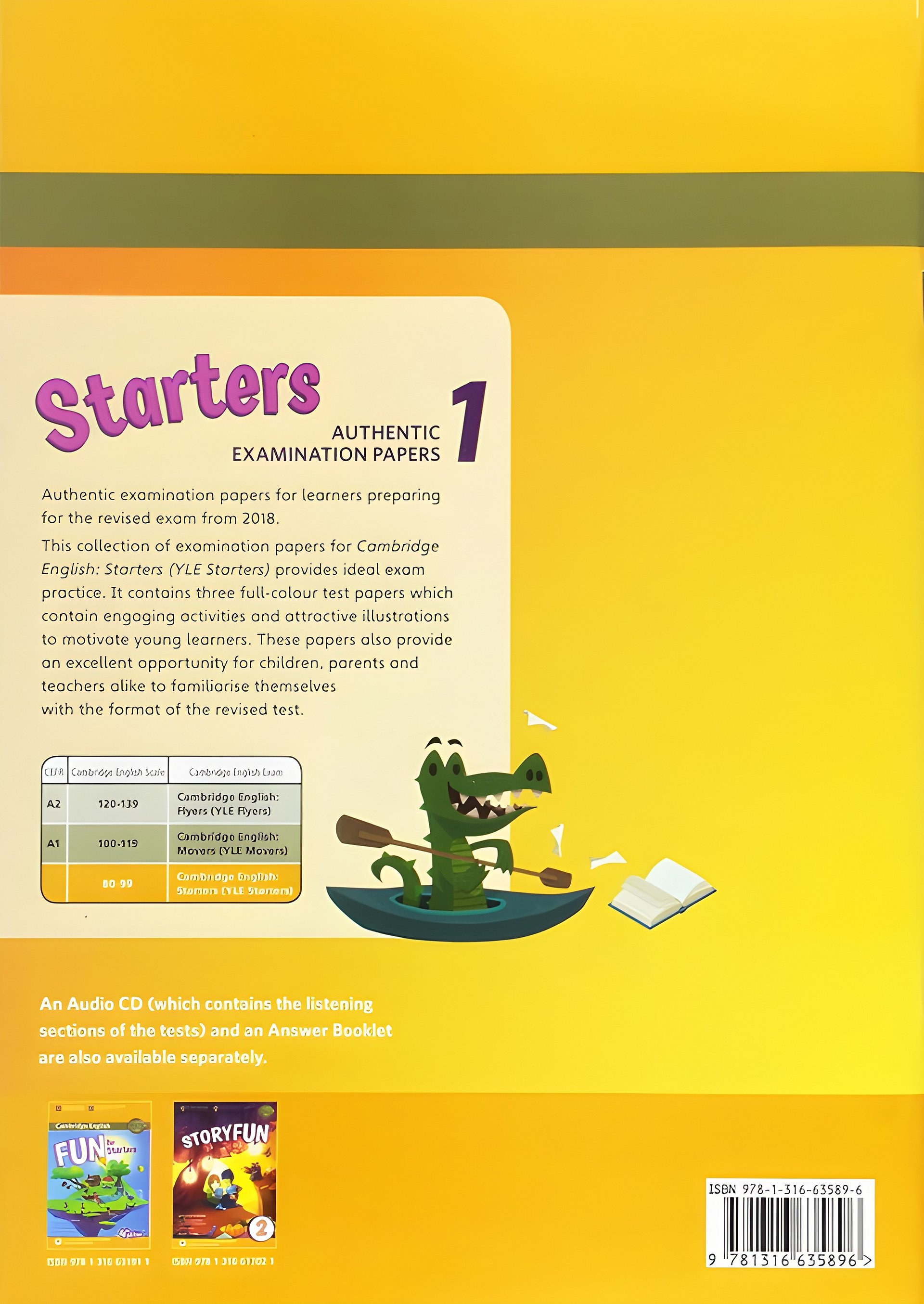 Cambridge English Starters 1 for Revised Exam from 2018 Student's Book: Authentic Examination Papers (Cambridge Young Learners English Tests) product image (2)