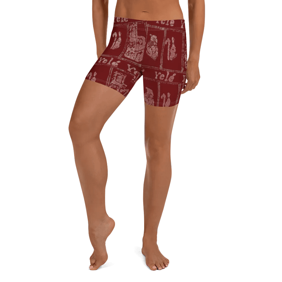 Red and White Royalty Print Shorts product image (2)