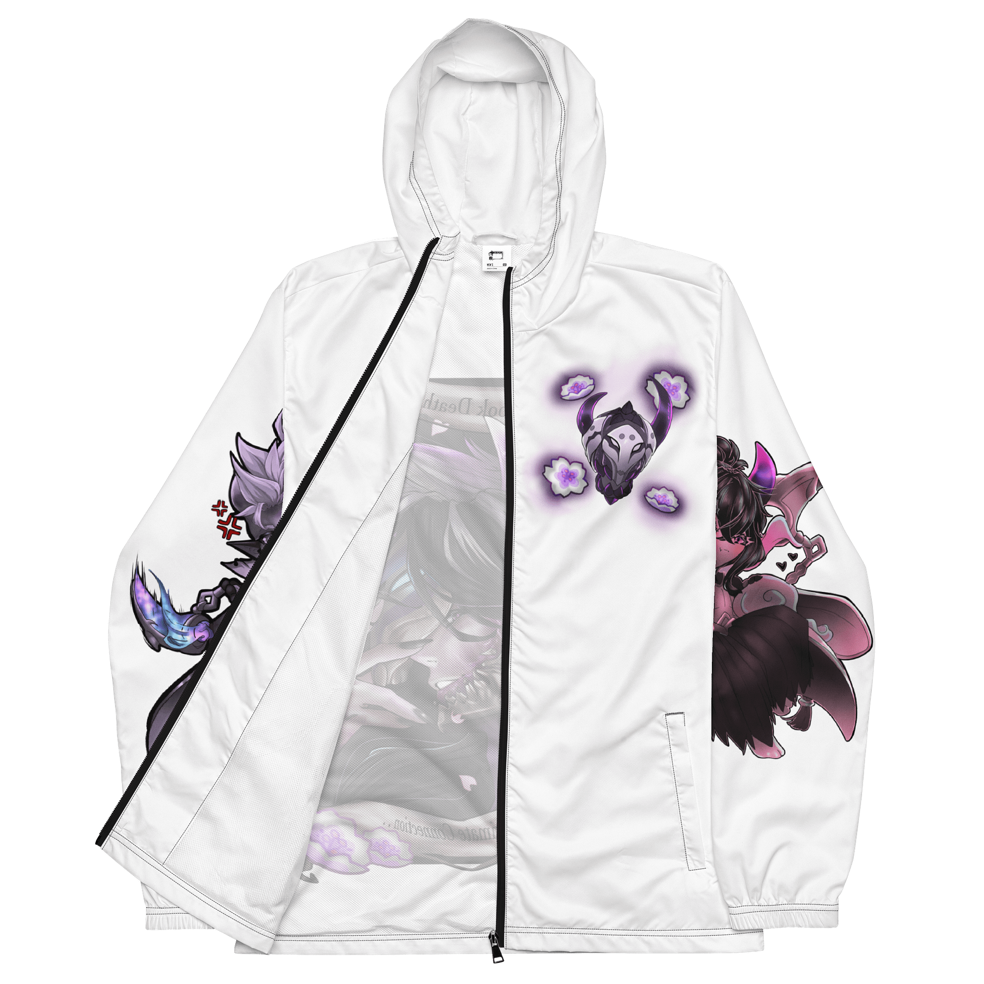 "Spirit Blossom Thresh" Windbreaker product image (3)