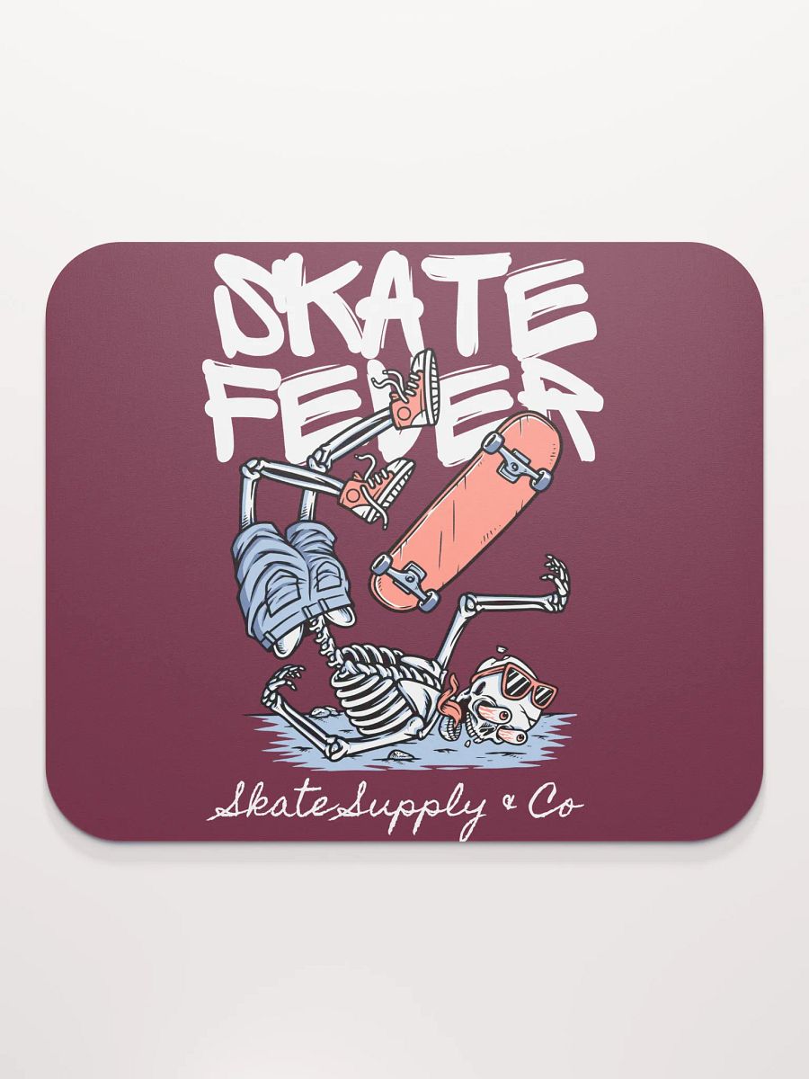 Skate Fever Skeleton Mouse Pad product image (2)