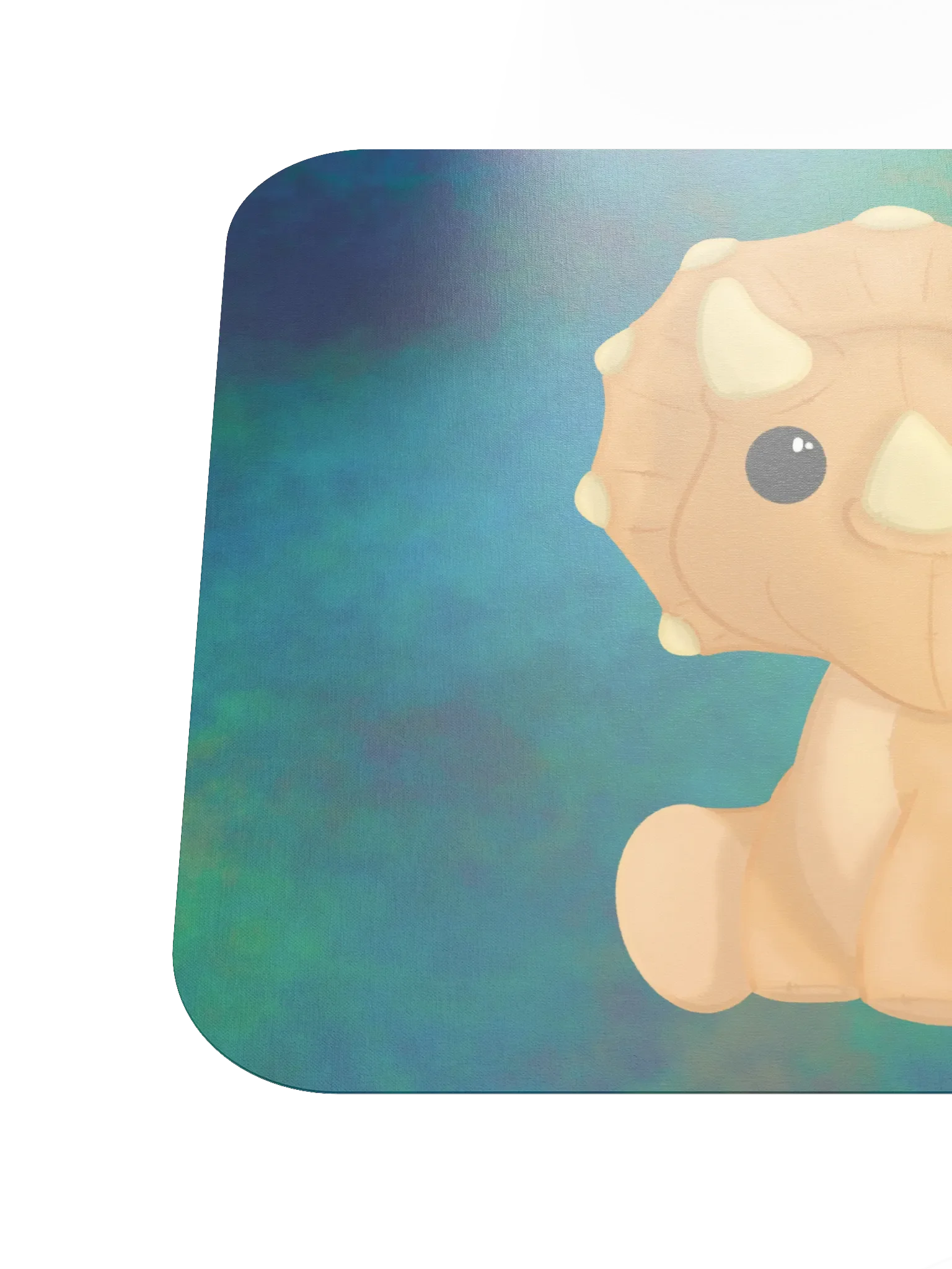 Cozy Triceratops Plushie Mouse Pad product image (6)