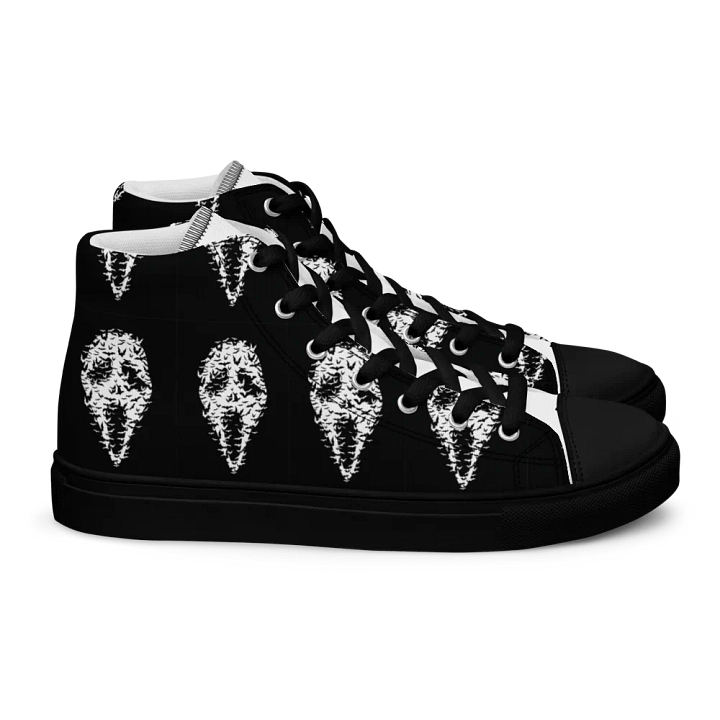 Ghost Face High Top Canvas Shoes product image (2)