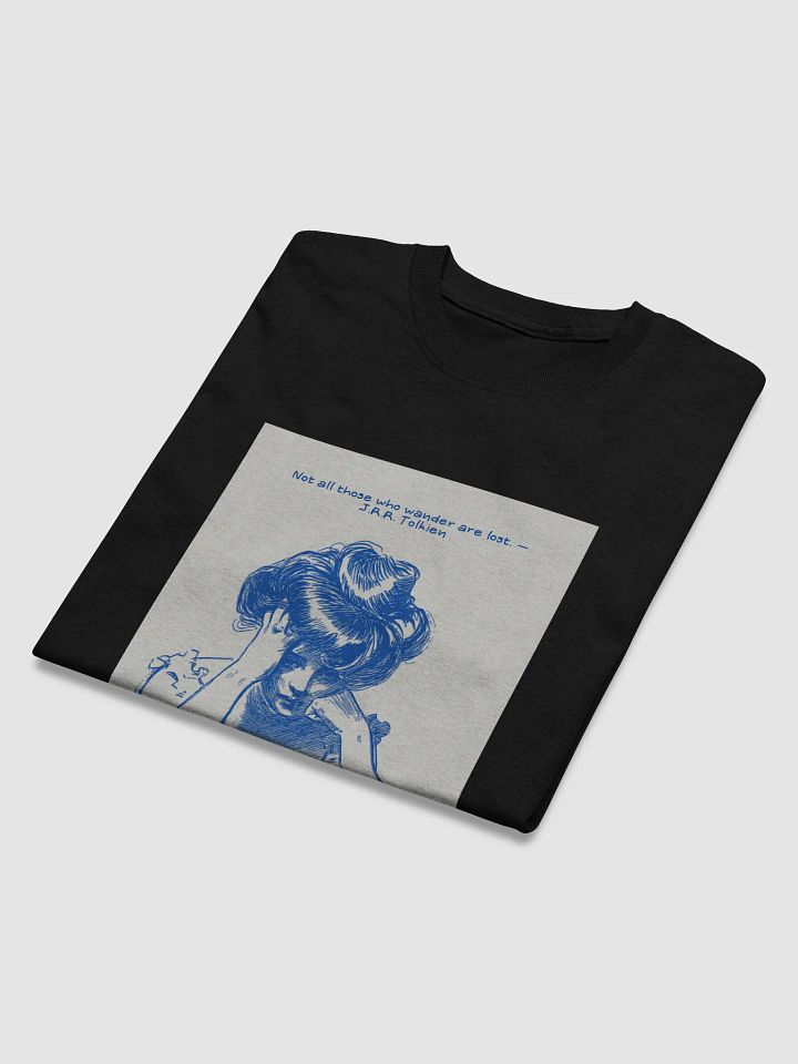 Not All Who Wander Are Lost T-Shirt – J.R.R. Tolkien Inspired product image (2)