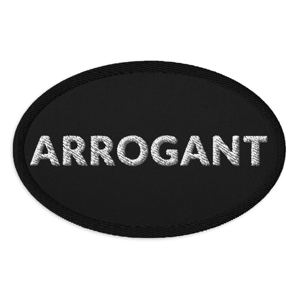ARROGANT - PATCH product image (1)