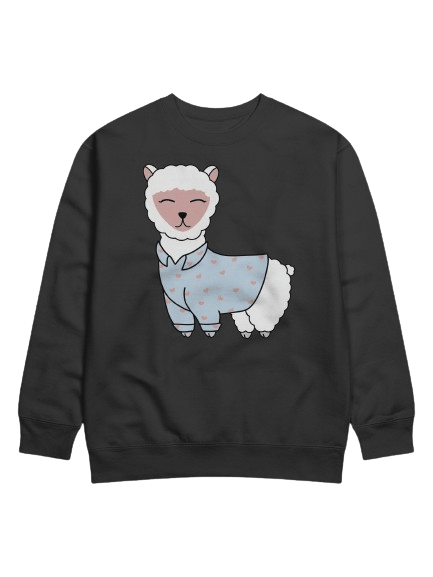 Llama in Pajamas Sweatshirt product image (1)