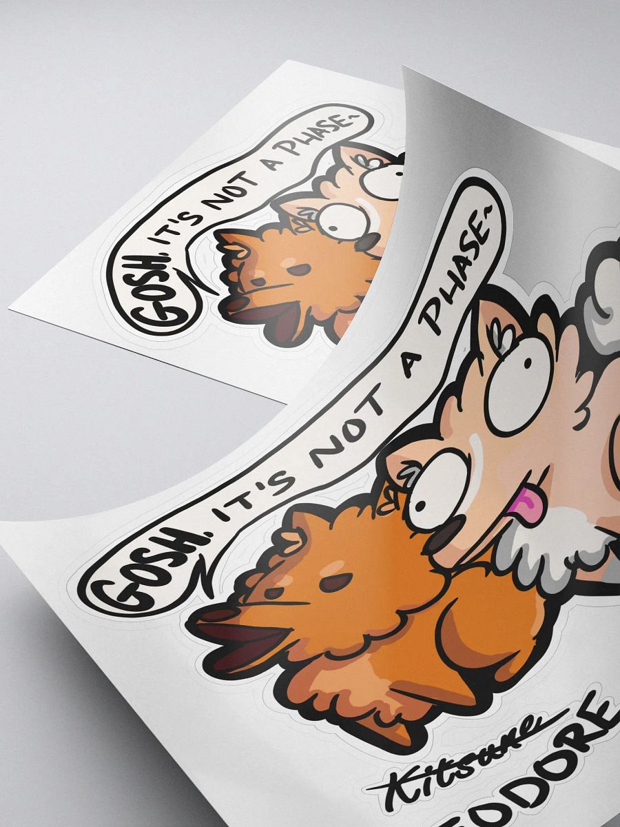 Theodore and Lola Sticker product image (4)
