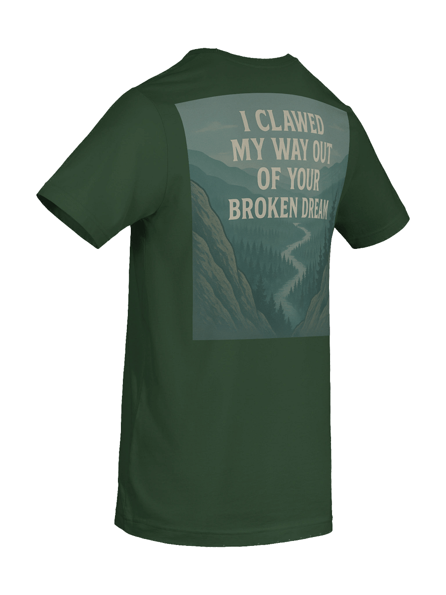 “Broken Dream” Valley Graphic Tee – Forest Fade product image (10)