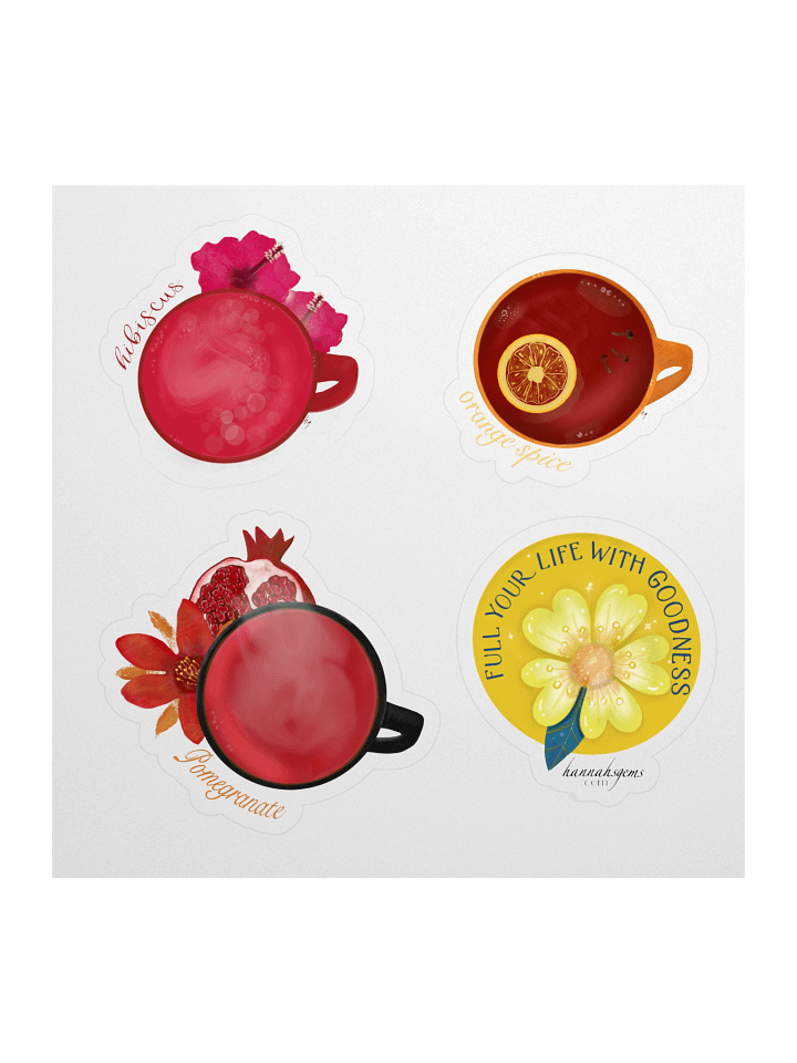 Botanical Tea Stickers product image (2)