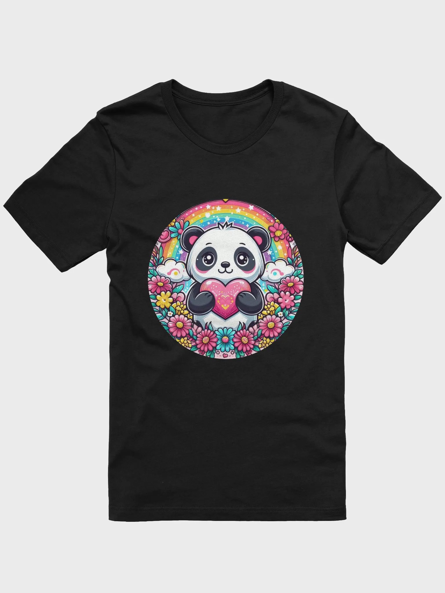 Panda in Love T-shirt product image (7)