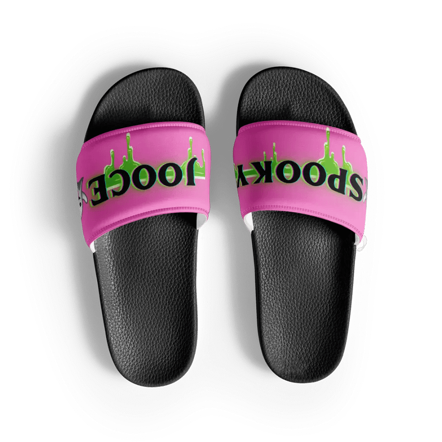 SPOOKY JOOCE Women's Slidez - Light Pink product image (3)