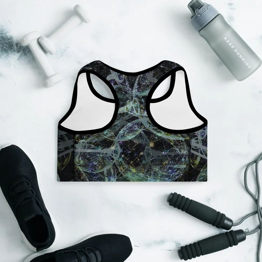 Luminous Reflection Sinister Clown Sports Bra product image (8)