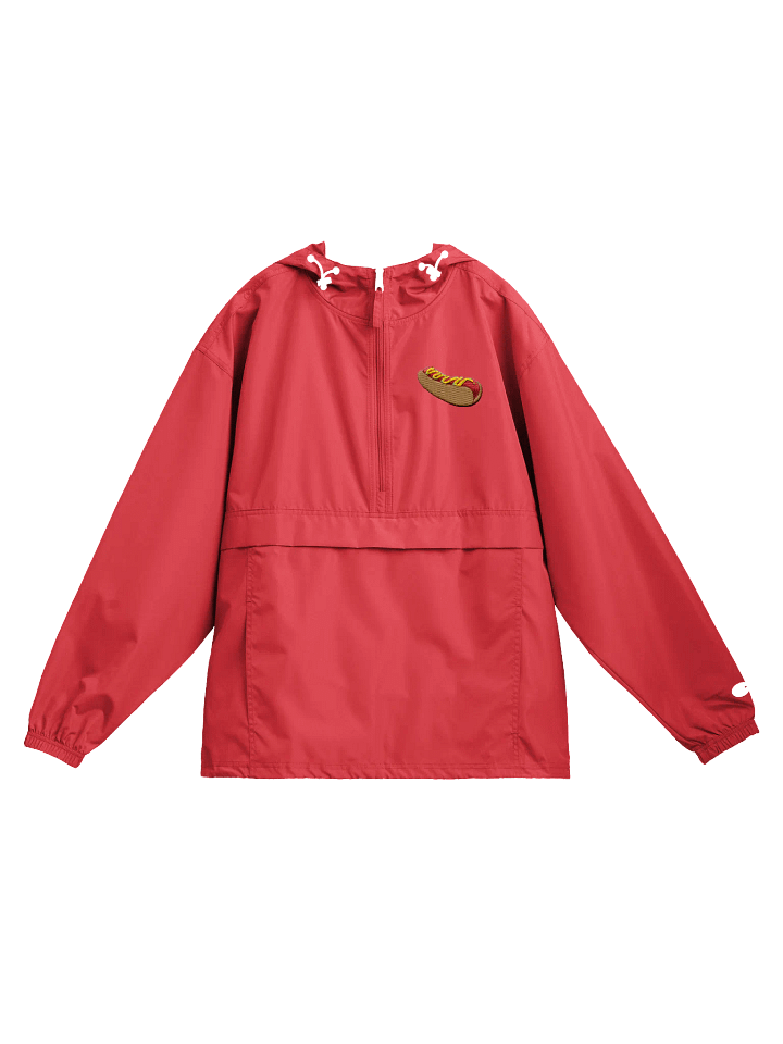 Pixel Hot Dog Packable Hoodie 🌭 product image (1)