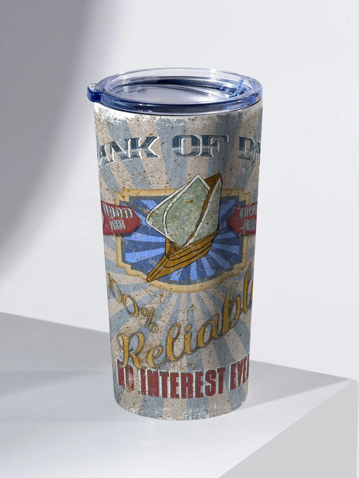 Bank of Dad Lidded Tumbler product image (2)