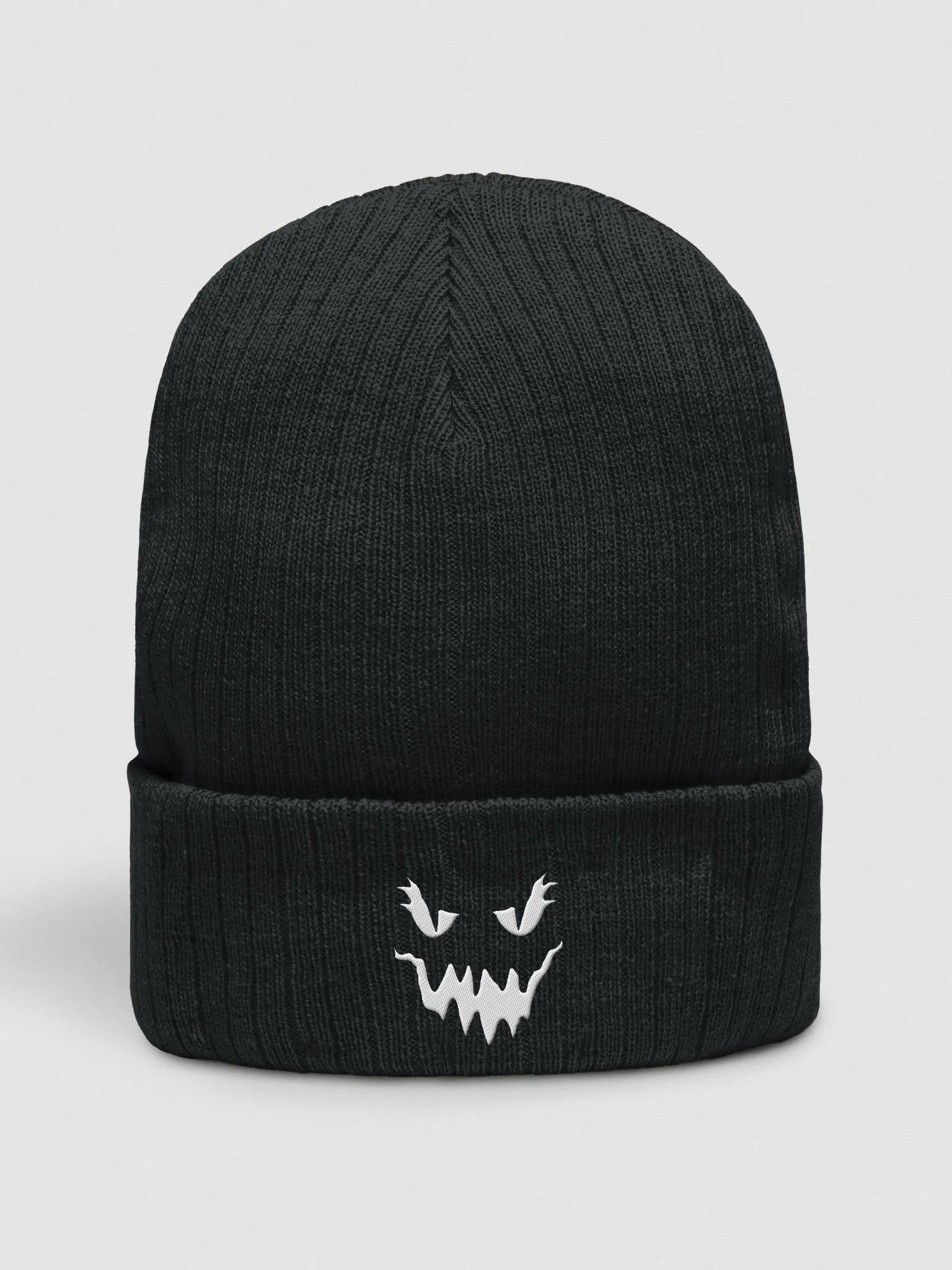 ChainingGhost White Logo Beanie product image (3)