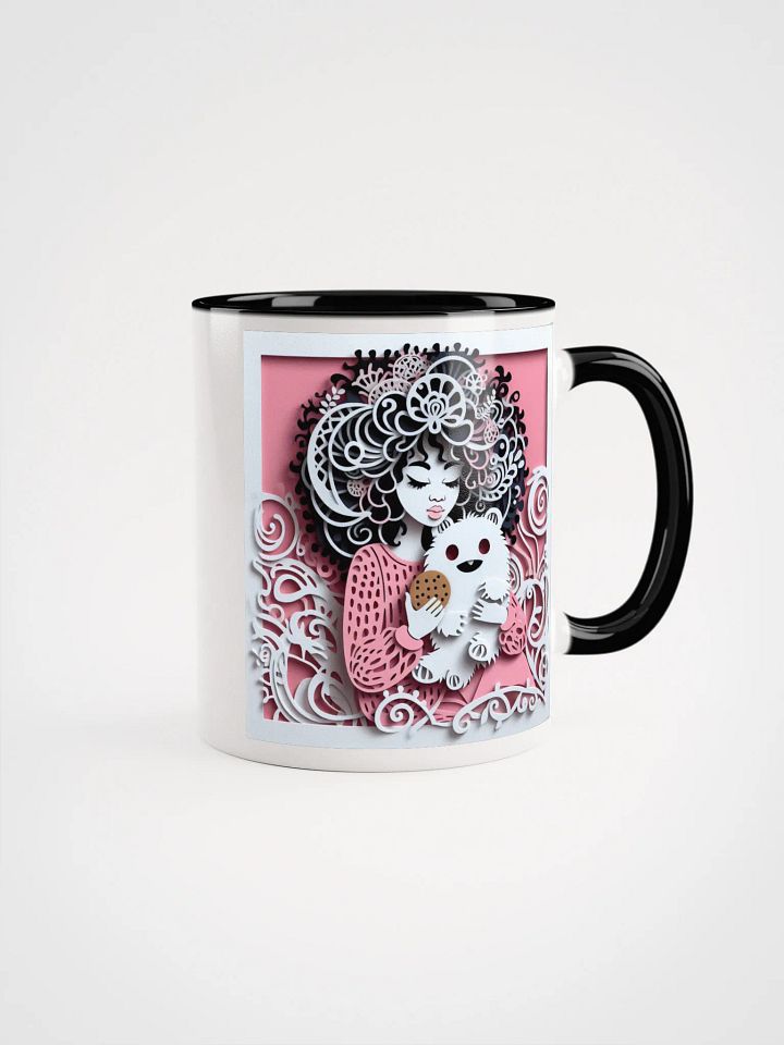 Plushie and Cookie Art Ceramic Mug product image (1)