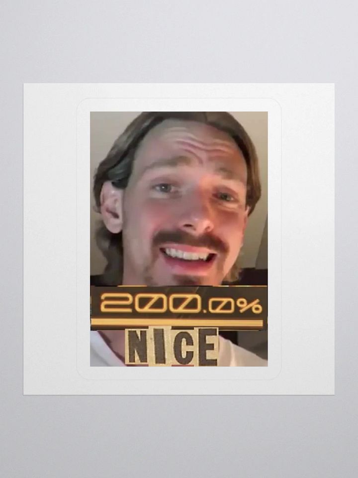 200% Nice Sticker 1 product image (2)