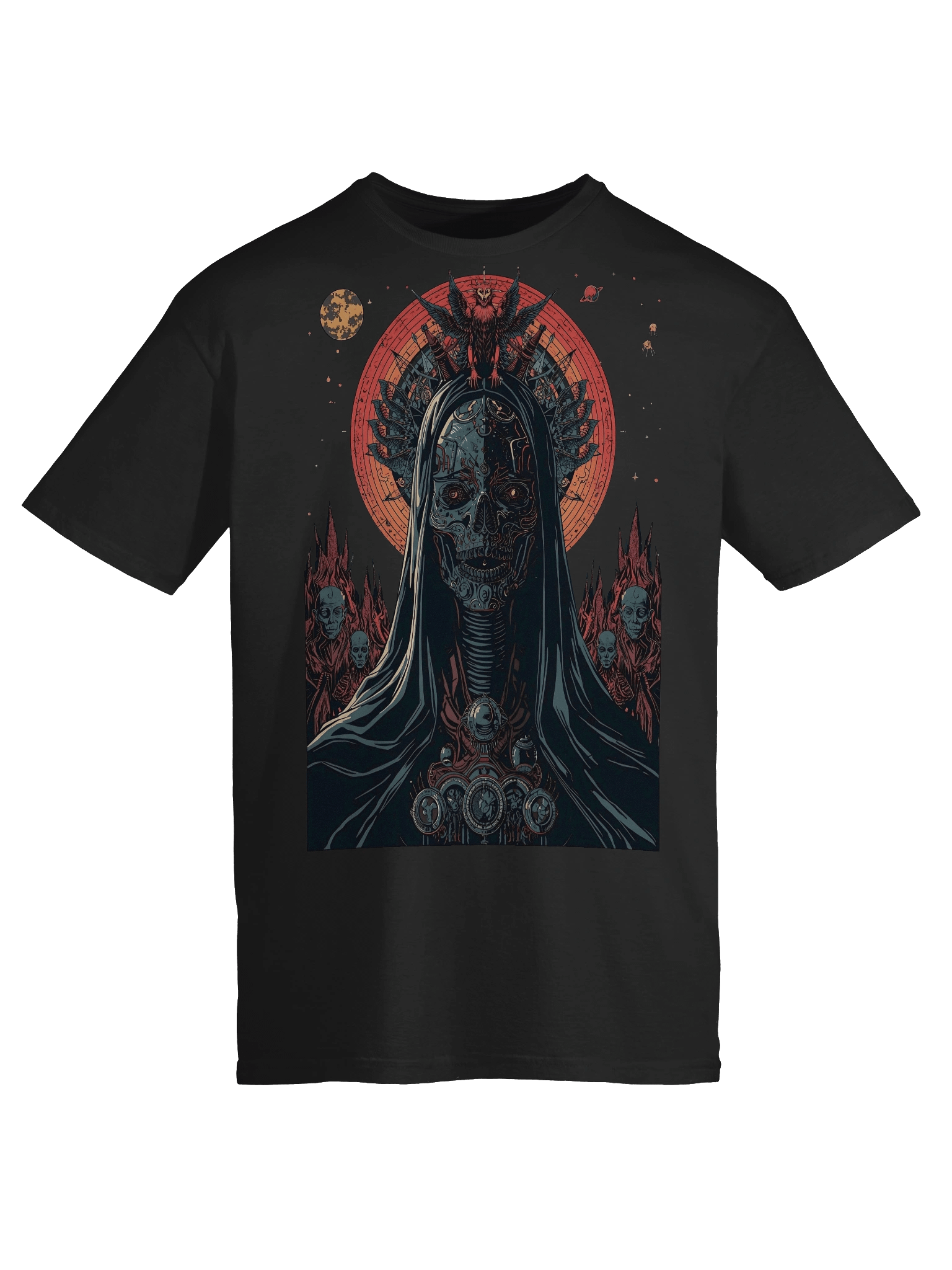 Neon Gothic Skull T-Shirt product image (6)