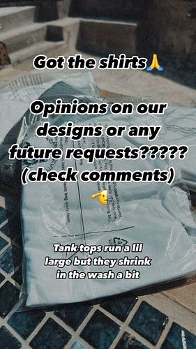 We still workin on more things… slowly
.
🤗Check BIO for links
.
🙏Follow for future updates
.
🚨10% sale on tees RIGHT NOW
.
#a...