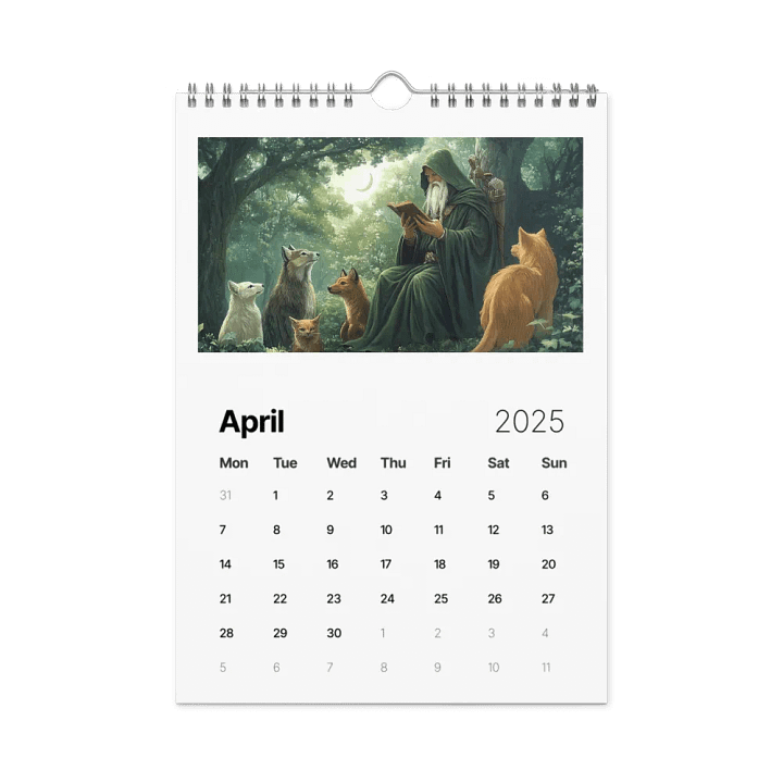 2025 Hack the Dungeon class calendar | D&D product image (1)