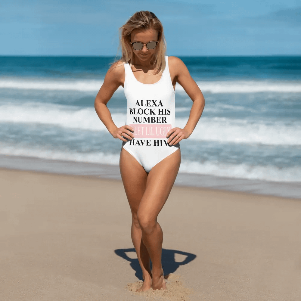 'Alexa, Block His Number' All-Over Swimsuit product image (5)