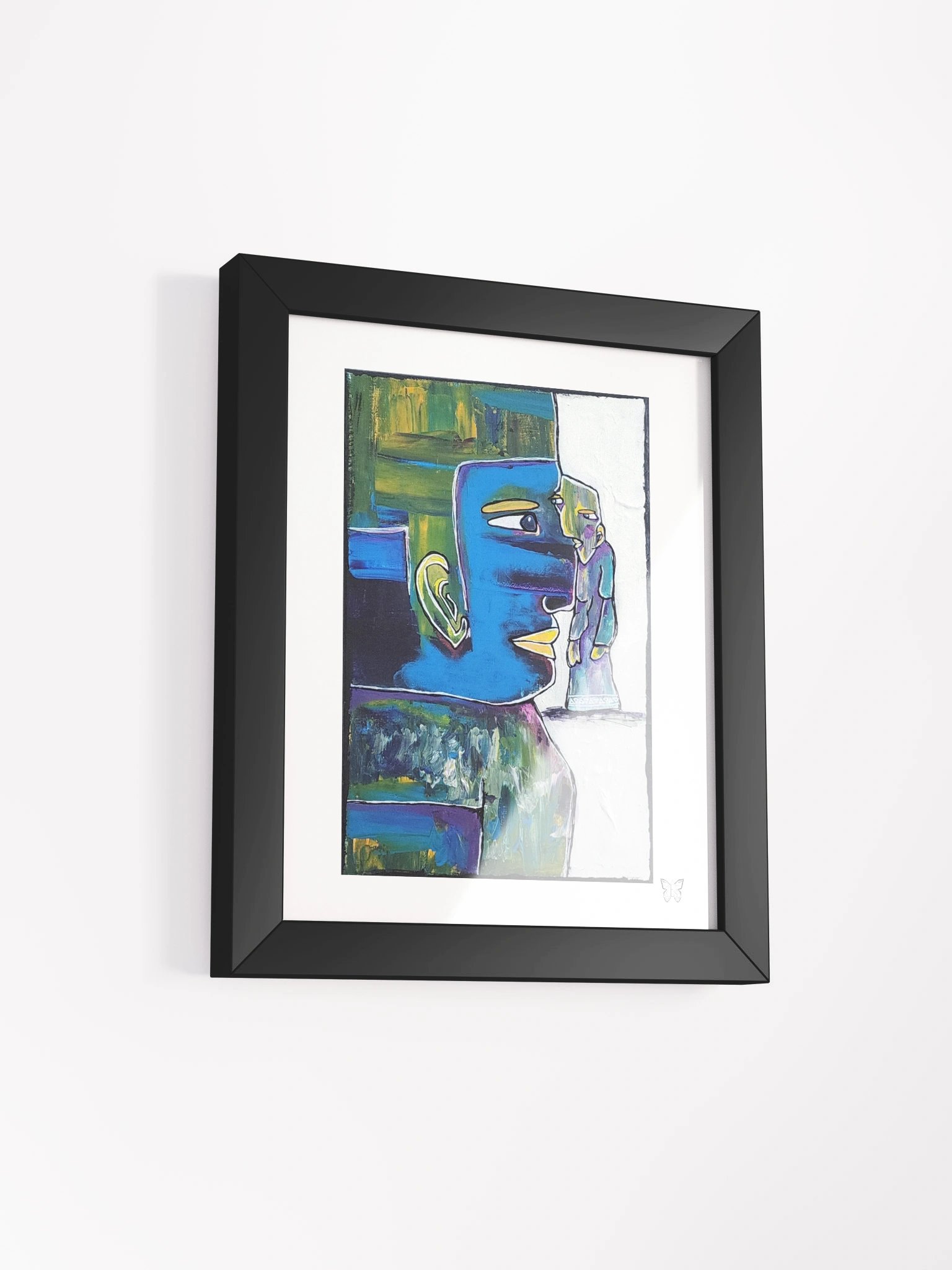 Eye to Eye Framed Art Print product image (2)