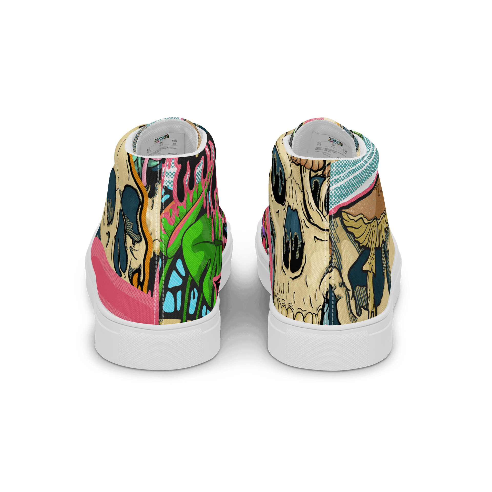 Drippy Skulls Hi-Top Shoes product image (4)