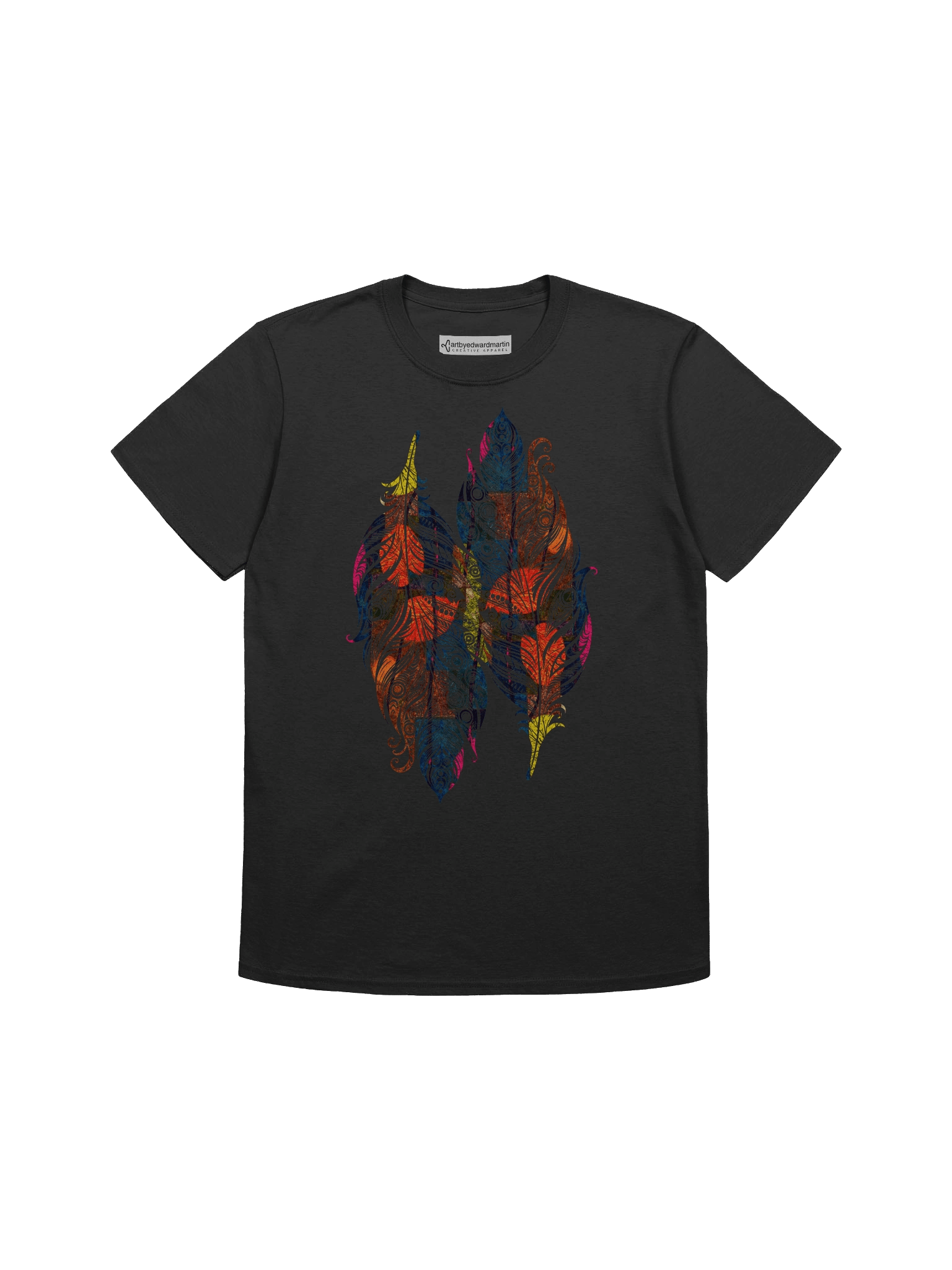 Fantastical Feathers Unisex T-Shirt product image (2)