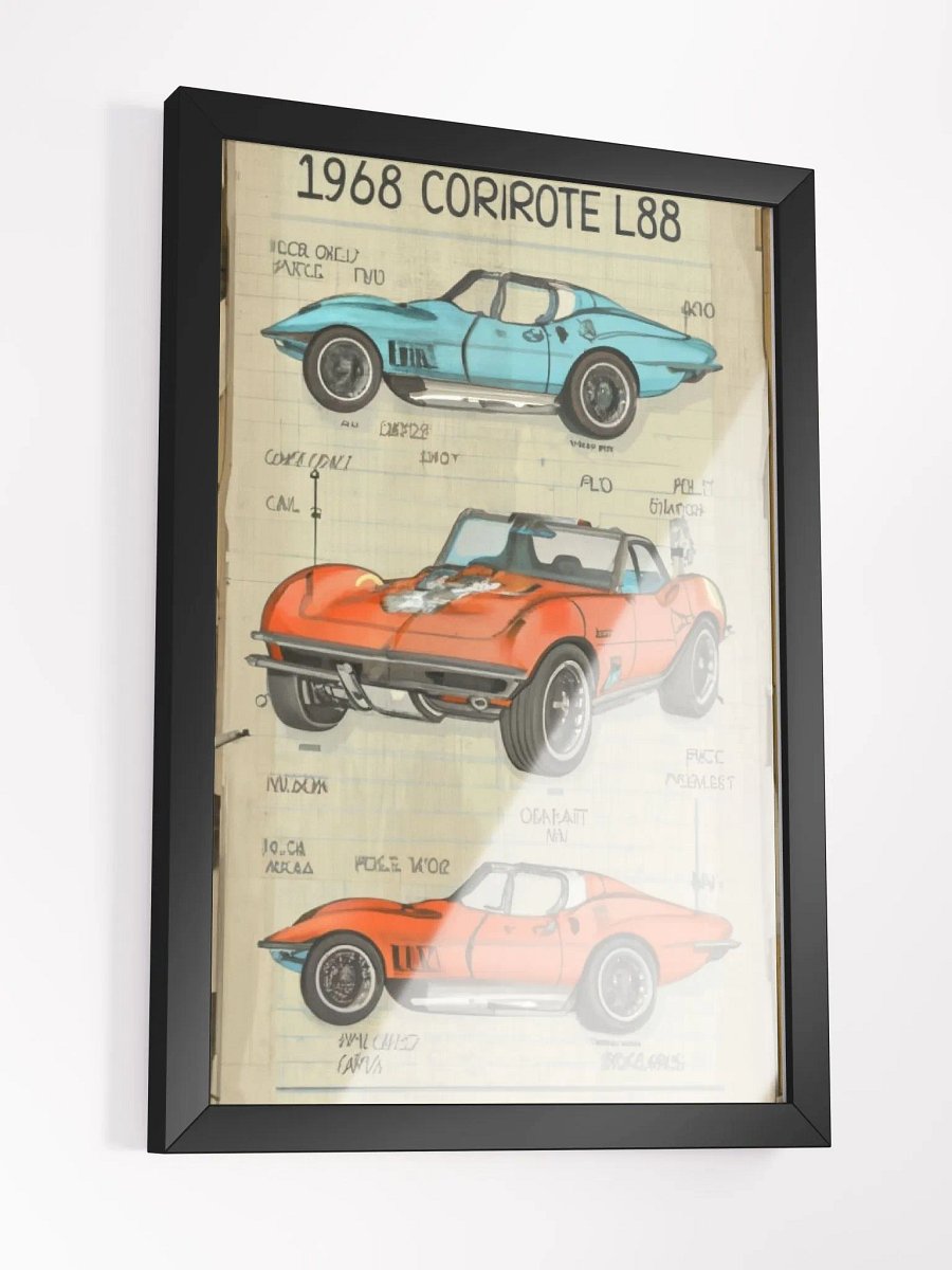 Own the Roar: Chevrolet Corvette L88 Poster Wall Masterpiece product image (3)