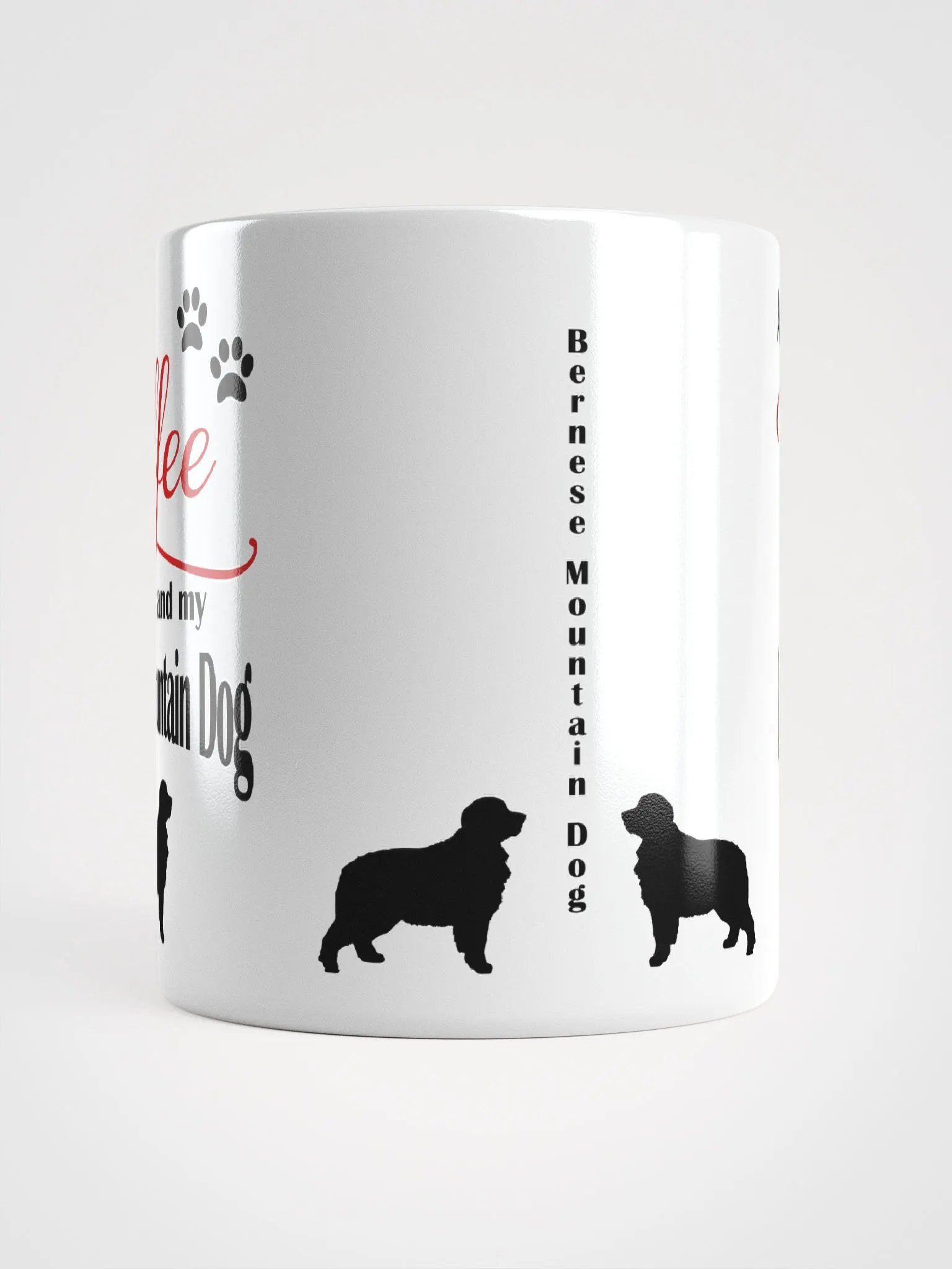 Coffee and my Bernese Mountain Dog Mug product image (5)