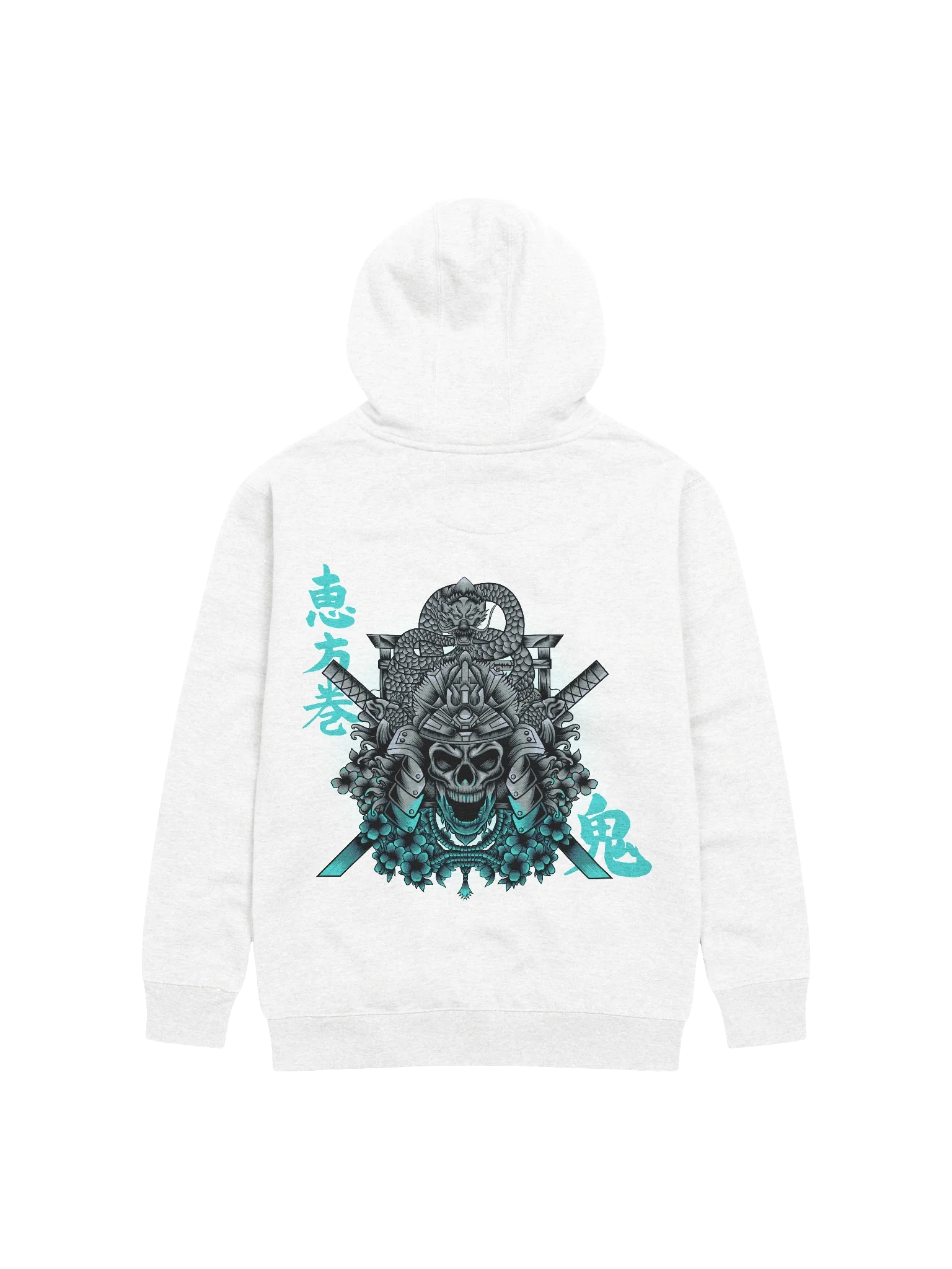 Samurai Skull Fusion Hoodie product image (2)