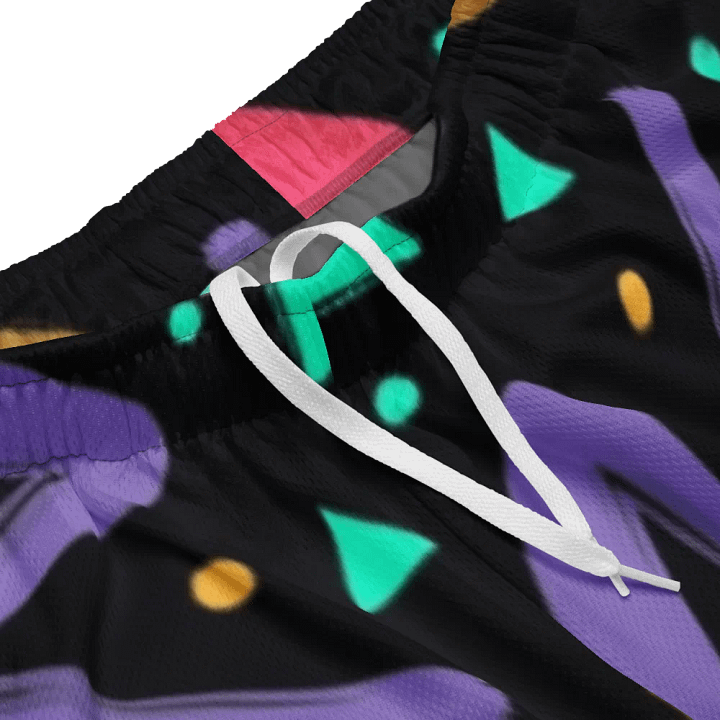 Retro Geometry All-Over Print Shorts product image (2)