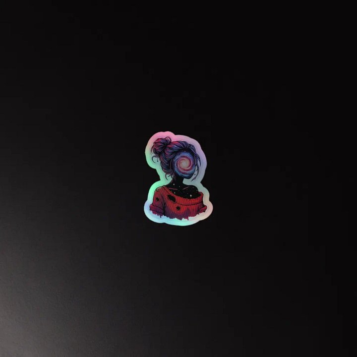 Lost Kiss-Cut Holographic Sticker product image (4)