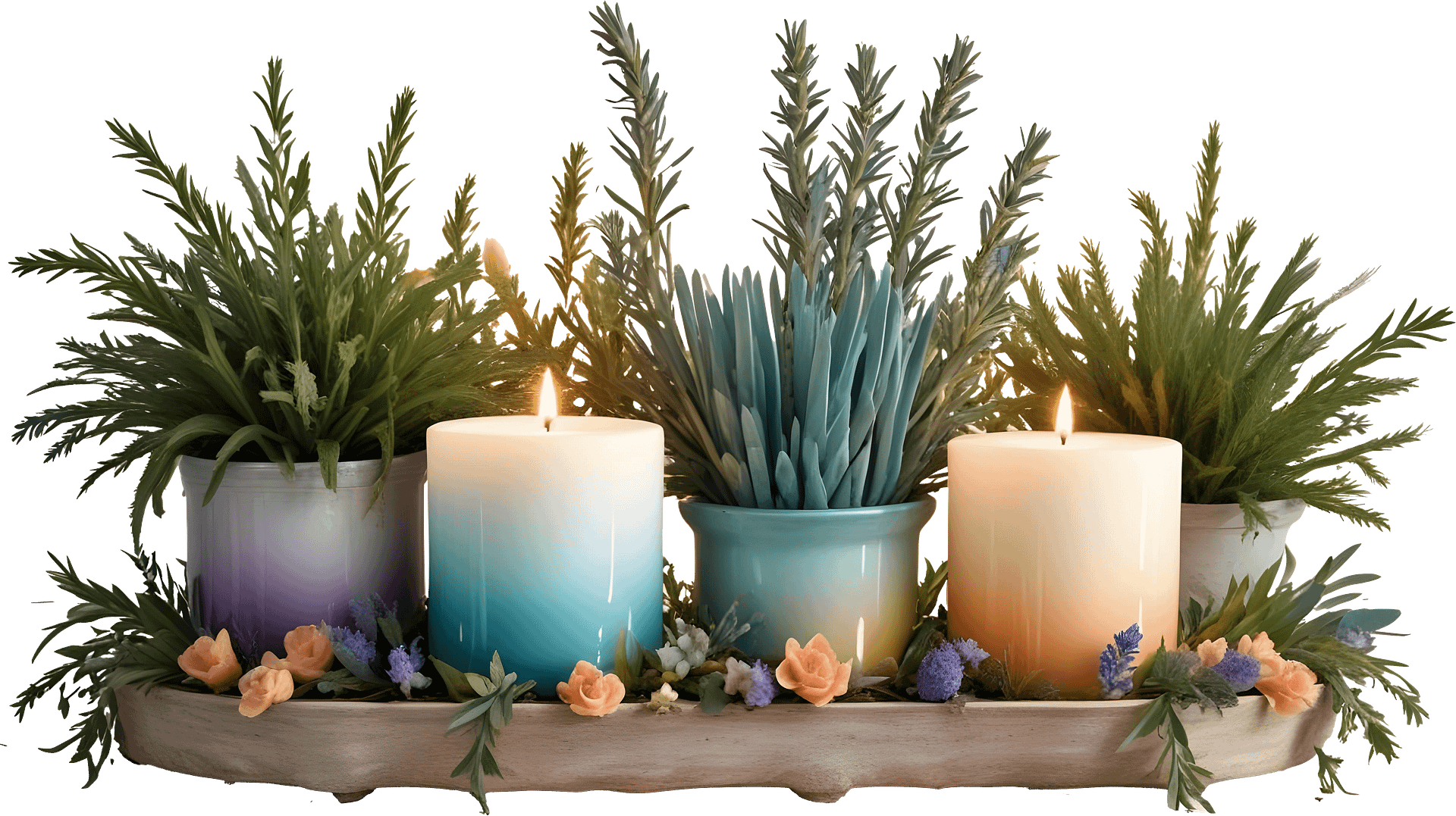 Set of 6 Provence-Inspired Objects, PNG product image (2)