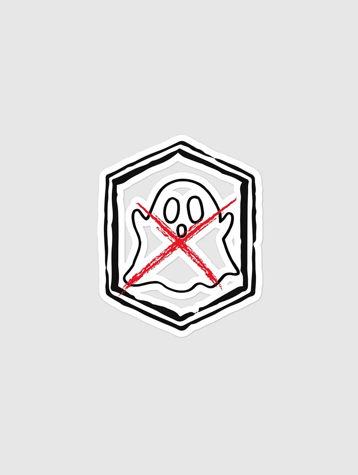 no ghosts allowed stickers product image (1)