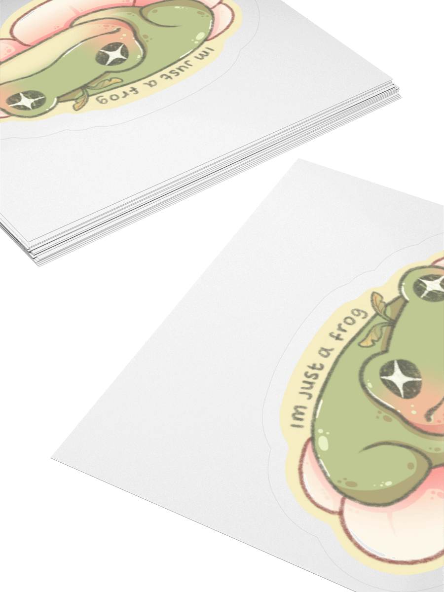 im just a frog sticker product image (12)