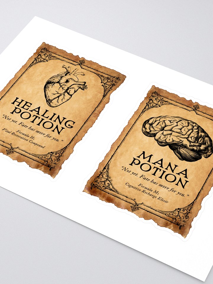 Healing & Mana Potion Sticker Set product image (2)